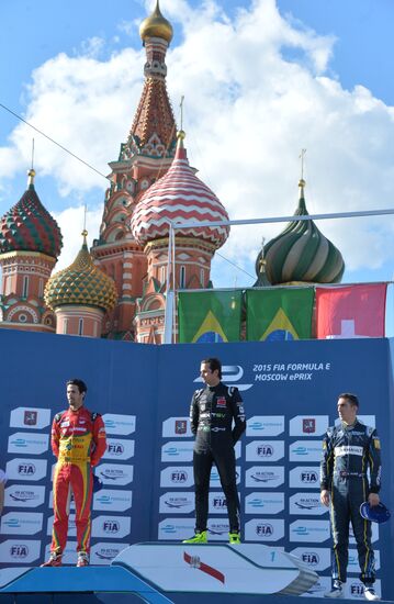 Auto racing. FIA Formula E. Moscow ePrix