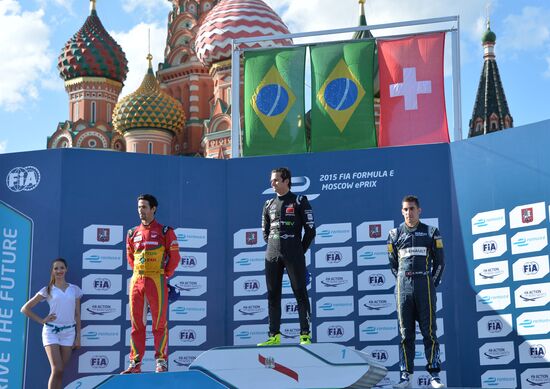 Auto racing. FIA Formula E. Moscow ePrix