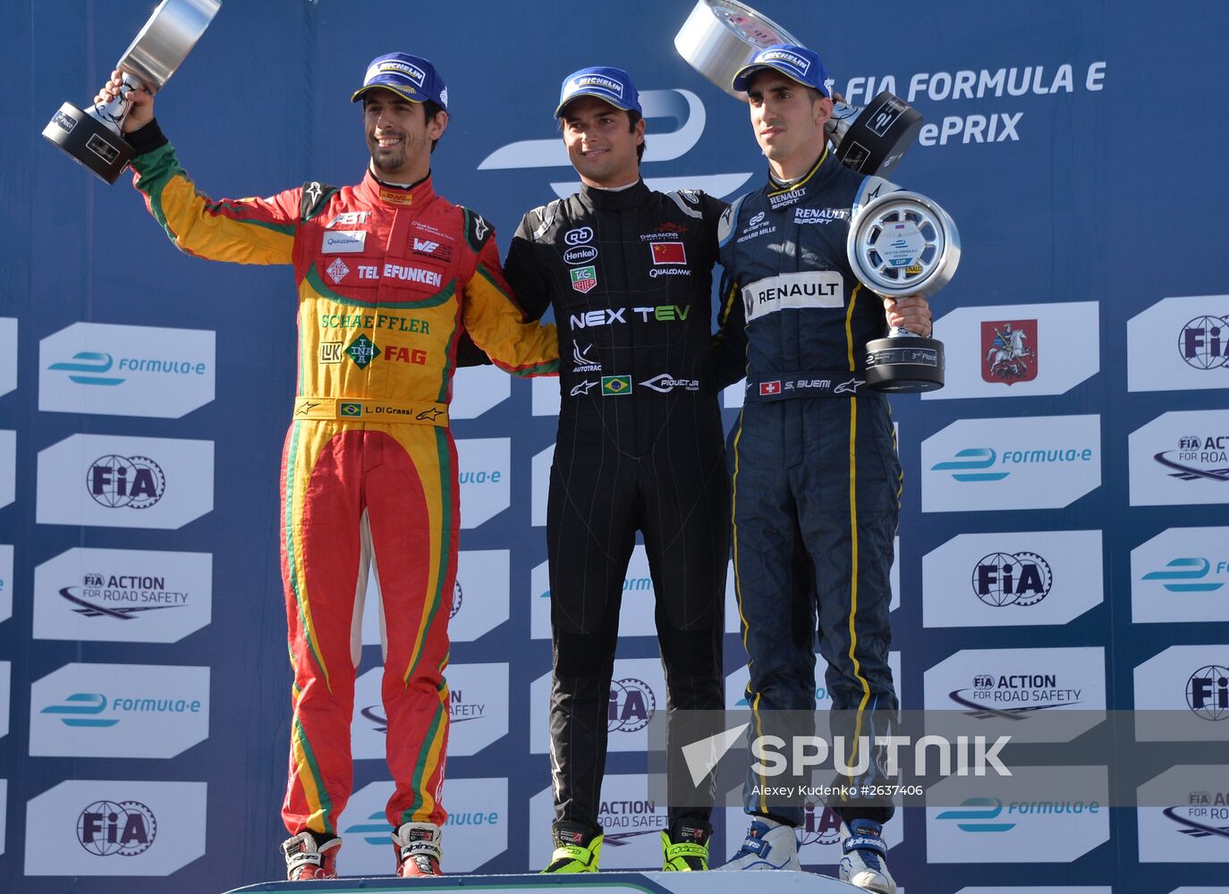 Auto racing. FIA Formula E. Moscow ePrix