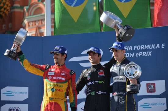 Auto racing. FIA Formula E. Moscow ePrix