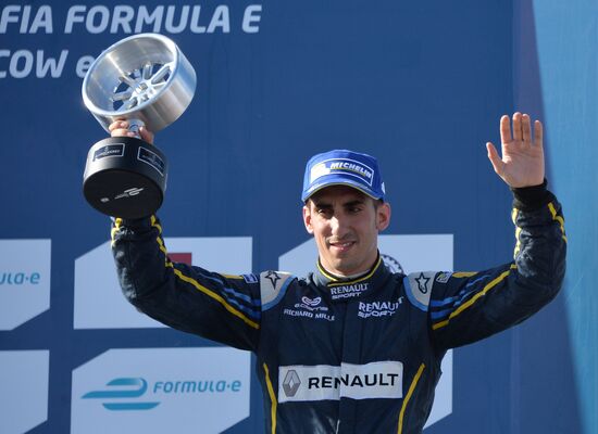 Auto racing. FIA Formula E. Moscow ePrix