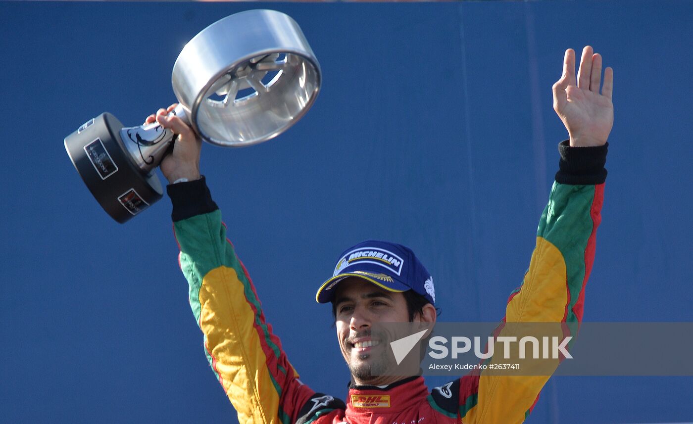 Auto racing. FIA Formula E. Moscow ePrix