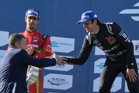 Auto racing. FIA Formula E. Moscow ePrix