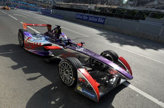 Auto racing. FIA Formula E. Moscow ePrix