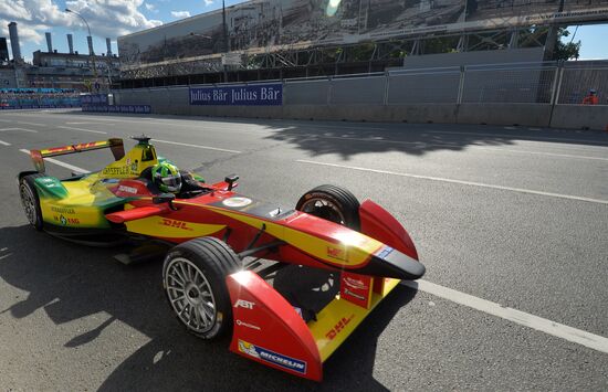 Auto racing. FIA Formula E. Moscow ePrix