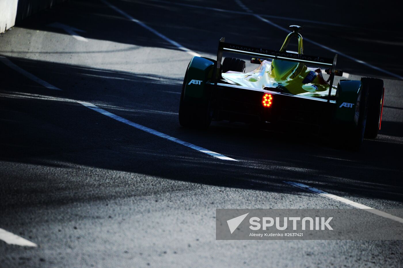 Auto racing. FIA Formula E. Moscow ePrix
