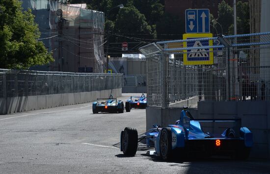 Auto racing. FIA Formula E. Moscow ePrix