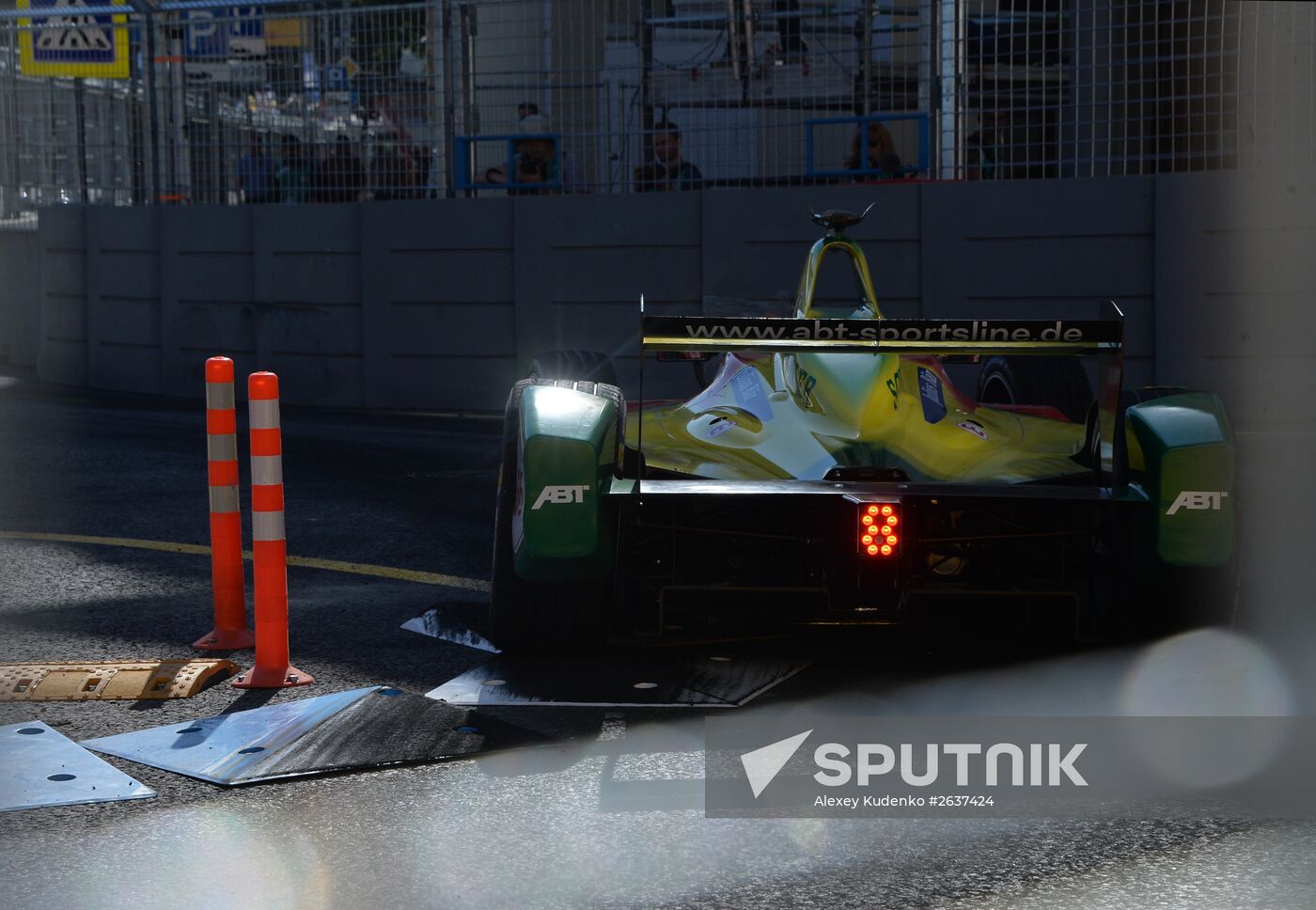 Auto racing. FIA Formula E. Moscow ePrix