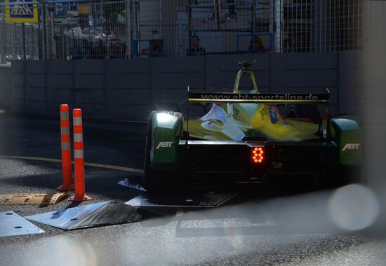 Auto racing. FIA Formula E. Moscow ePrix