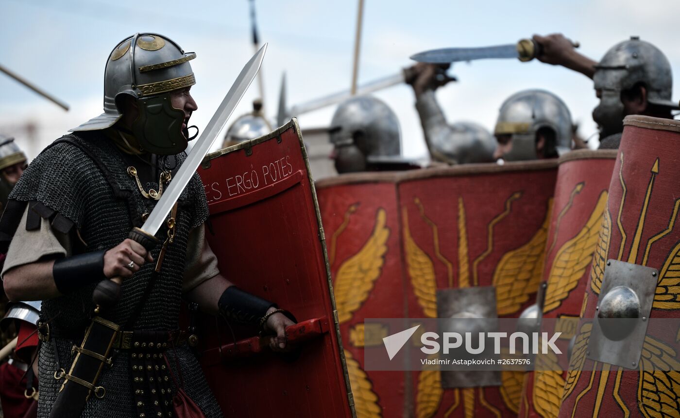 5th International Historical Festival "Times and Epochs." Day One