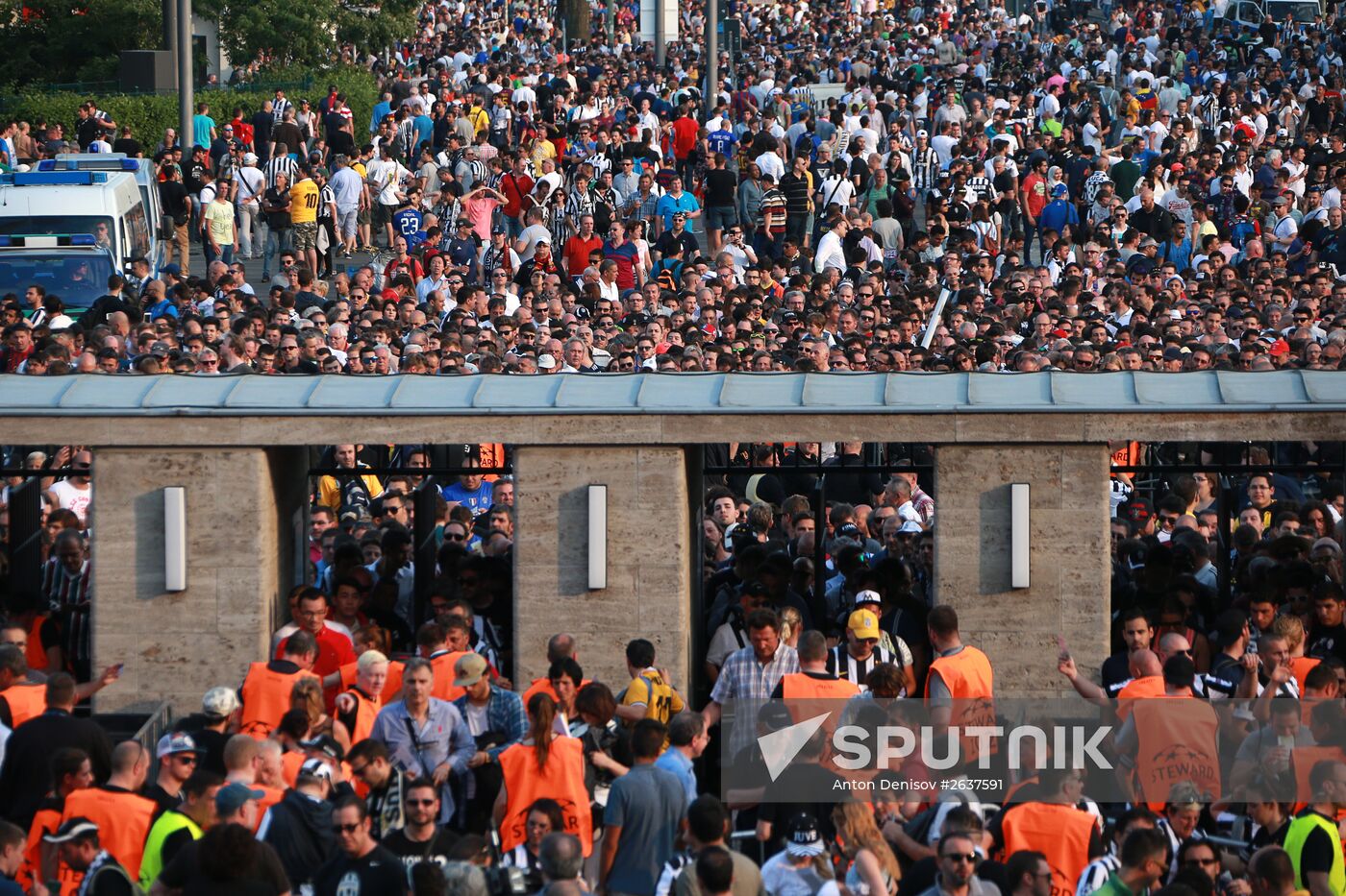 Football. Champions League. Final. Juventus vs. Barcelona