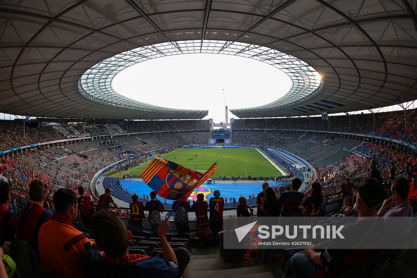 Football. Champions League. Final. Juventus vs. Barcelona