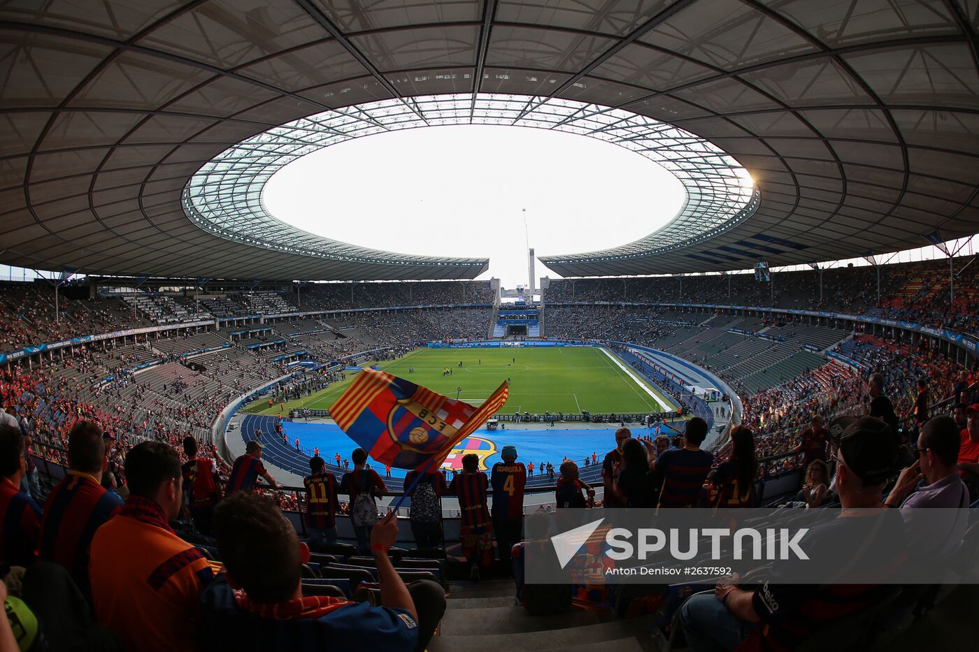 Football. Champions League. Final. Juventus vs. Barcelona