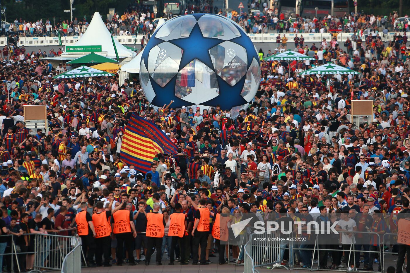 Football. Champions League. Final. Juventus vs. Barcelona