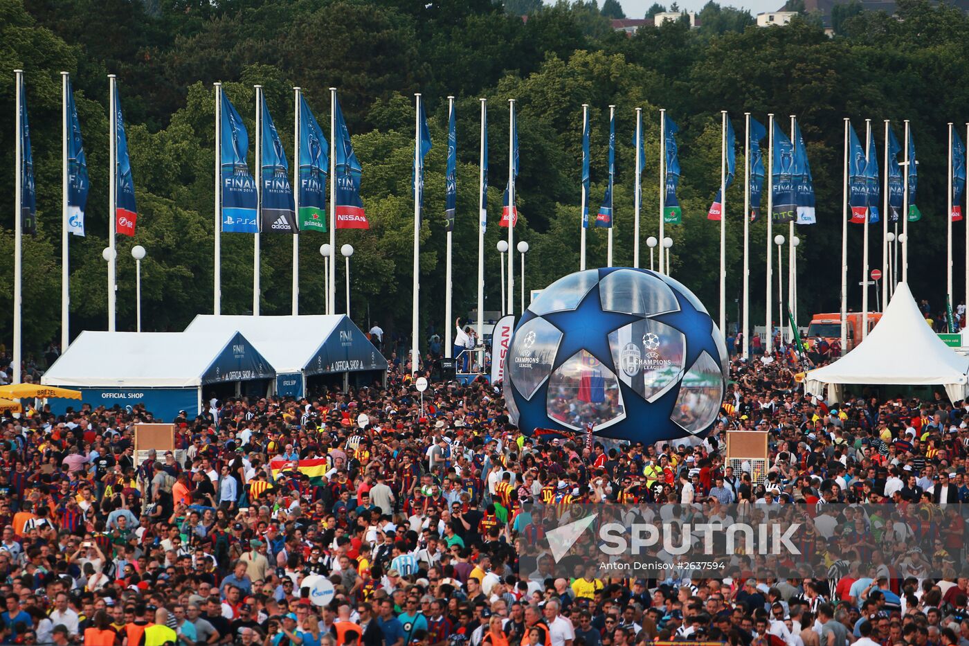 Football. Champions League. Final. Juventus vs. Barcelona