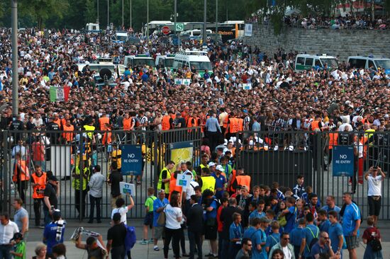 Football. Champions League. Final. Juventus vs. Barcelona