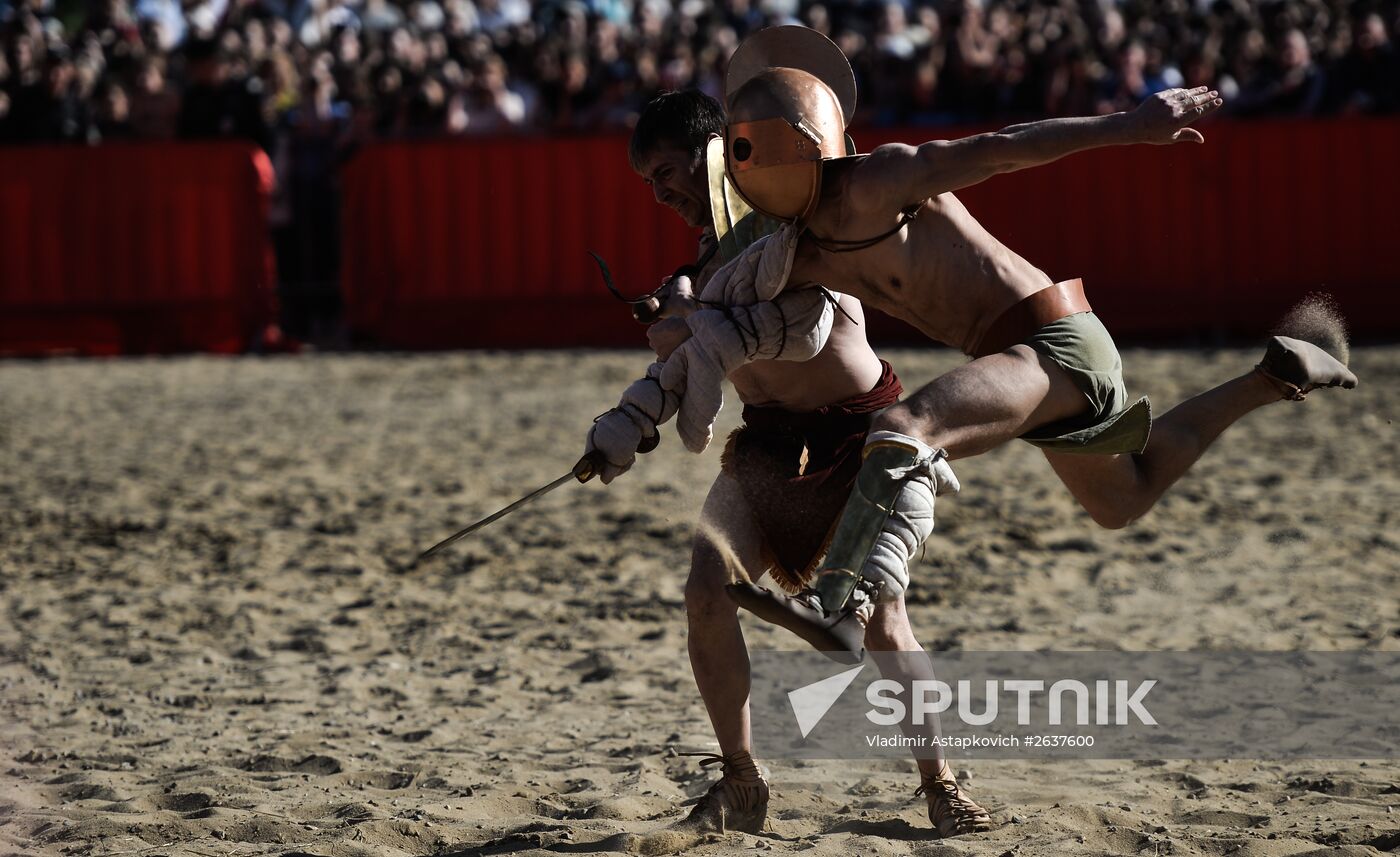 5th International Historical Festival "Times and Epochs." Day One