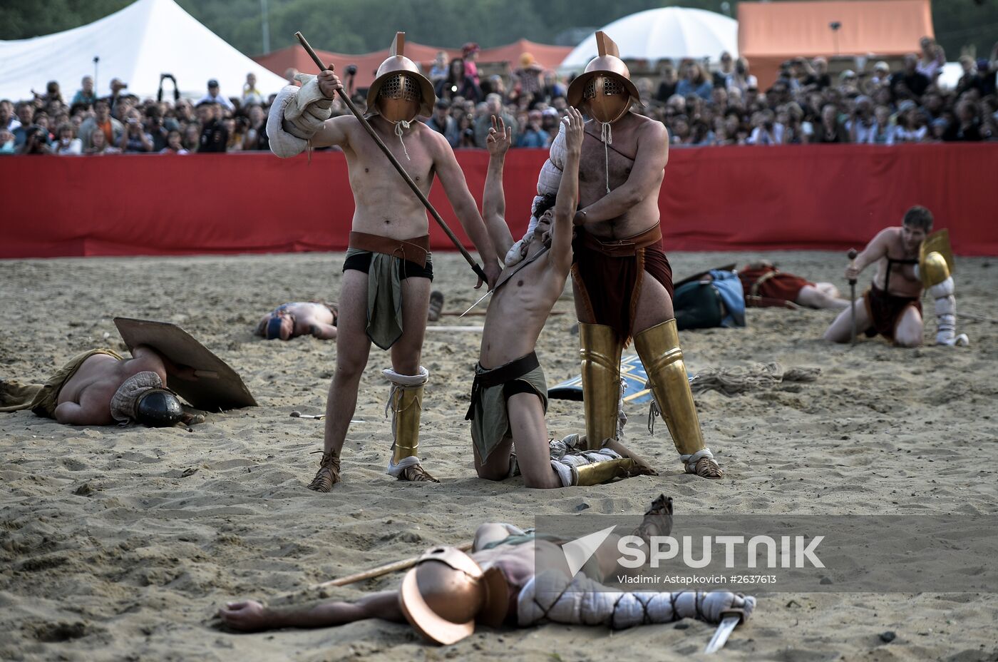 5th International Historical Festival "Times and Epochs." Day One