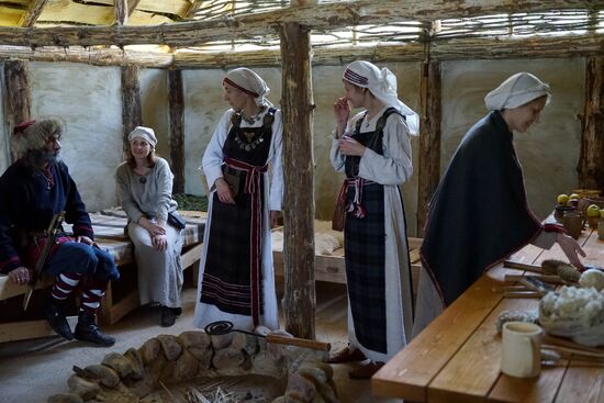 Ancient crafts festival in Kaliningrad Region