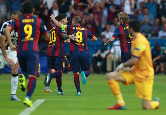 Football. Champions League. Final. Juventus vs. Barcelona