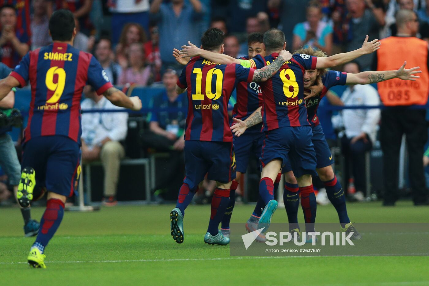 Football. Champions League. Final. Juventus vs. Barcelona