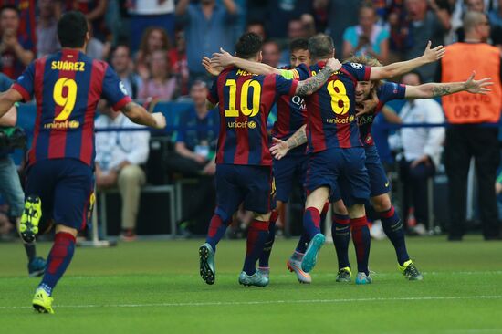 Football. Champions League. Final. Juventus vs. Barcelona