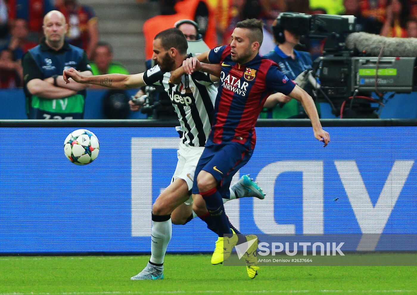 Football. Champions League. Final. Juventus vs. Barcelona