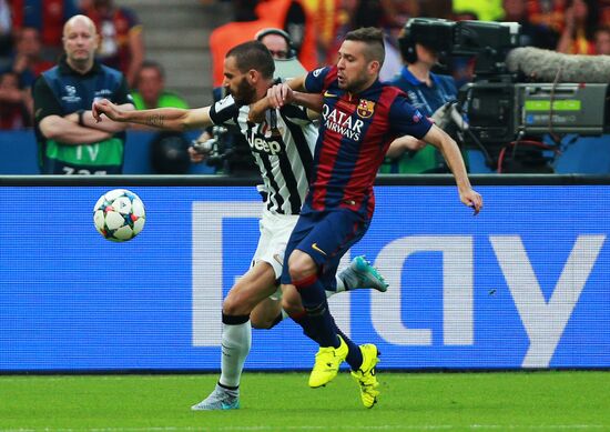 Football. Champions League. Final. Juventus vs. Barcelona