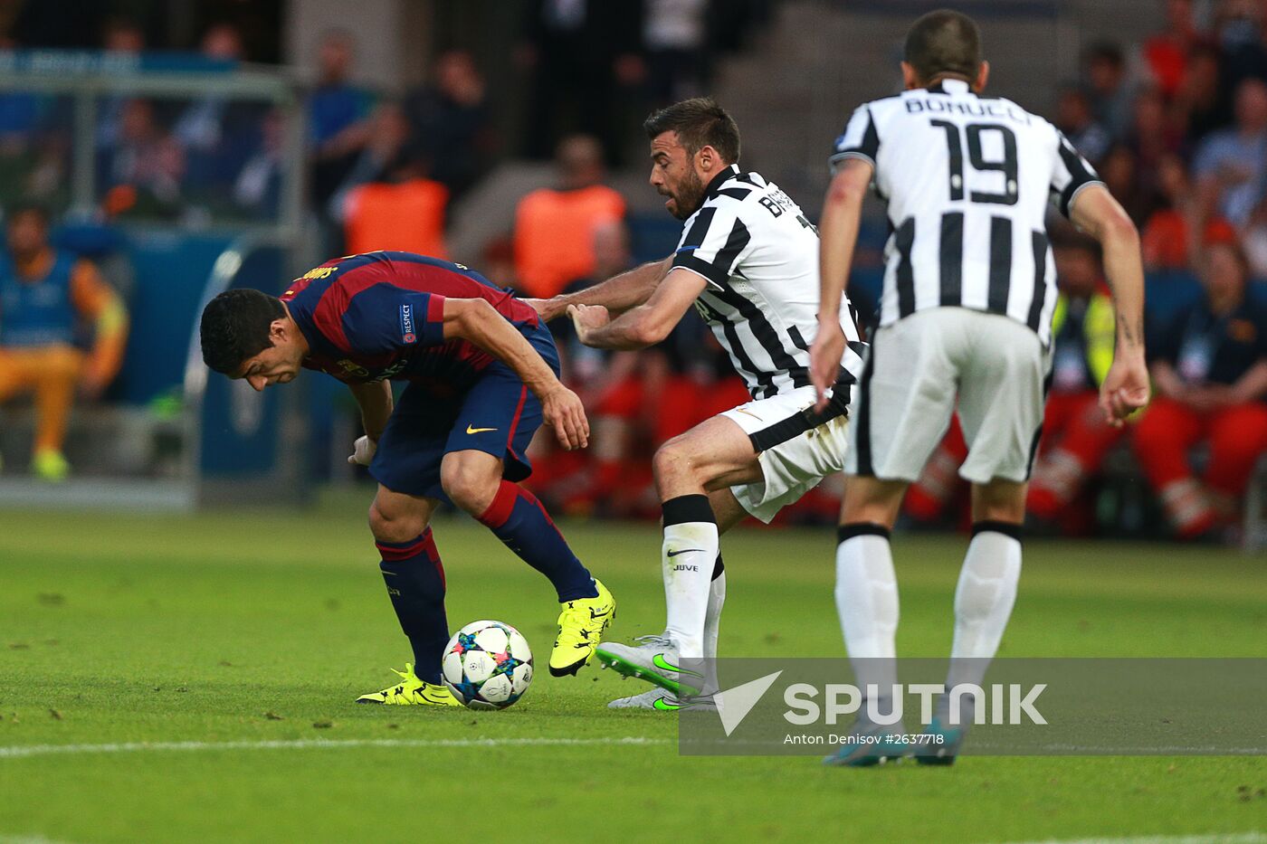 Football. Champions League. Final. Juventus vs. Barcelona