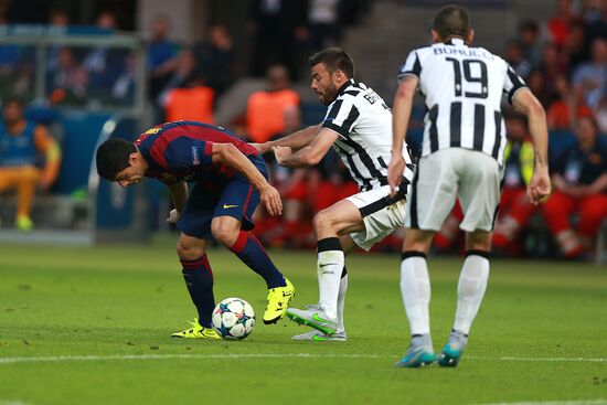Football. Champions League. Final. Juventus vs. Barcelona