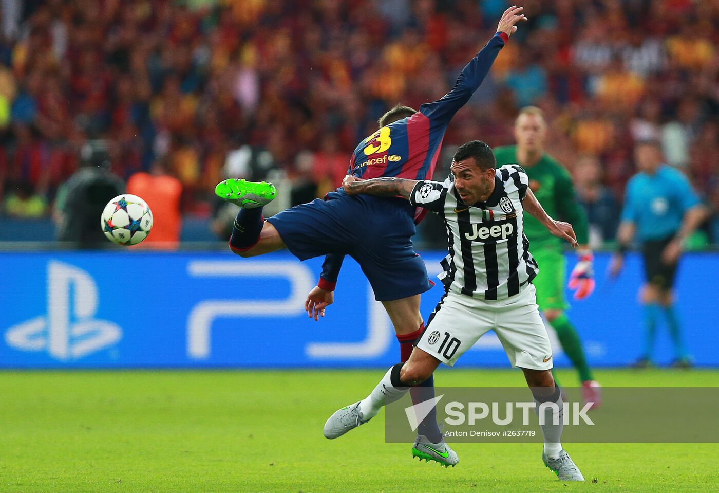 Football. Champions League. Final. Juventus vs. Barcelona