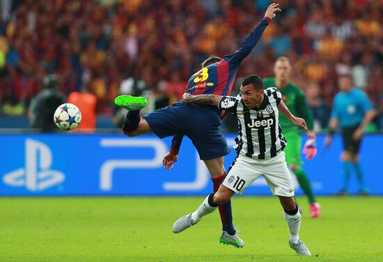 Football. Champions League. Final. Juventus vs. Barcelona