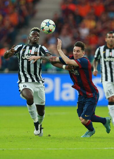 Football. Champions League. Final. Juventus vs. Barcelona