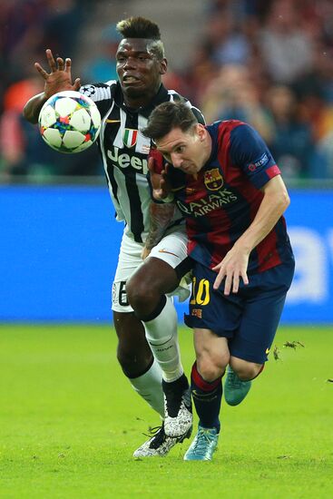 Football. Champions League. Final. Juventus vs. Barcelona