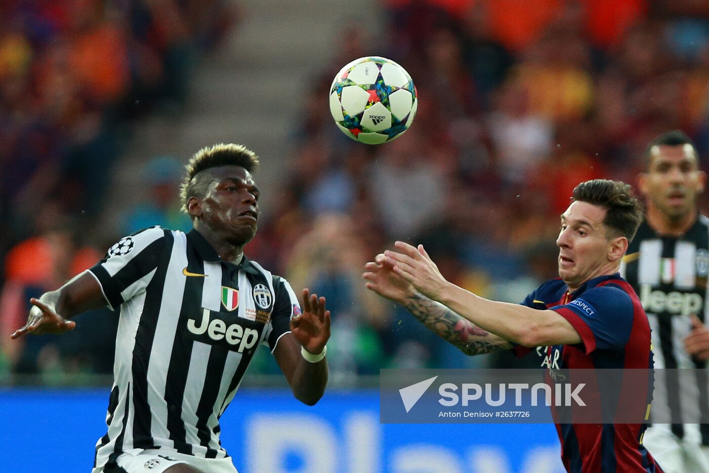 Football. Champions League. Final. Juventus vs. Barcelona