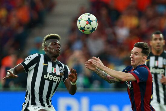 Football. Champions League. Final. Juventus vs. Barcelona