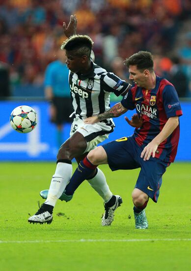 Football. Champions League. Final. Juventus vs. Barcelona