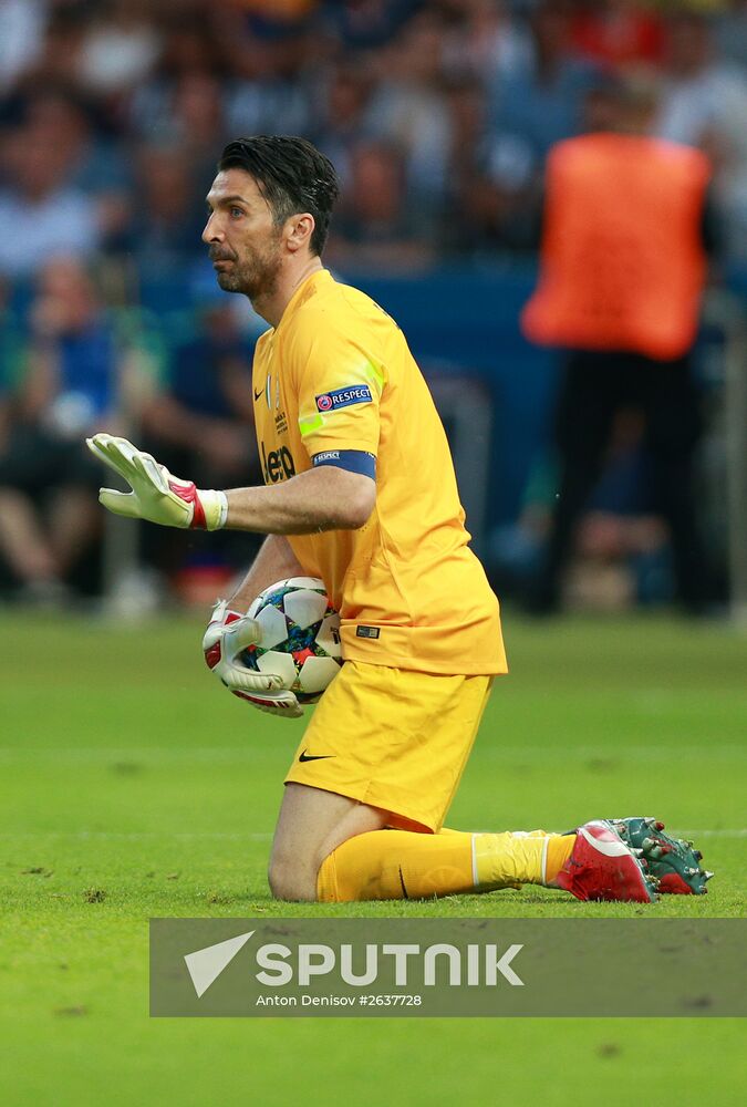 Football. Champions League. Final. Juventus vs. Barcelona