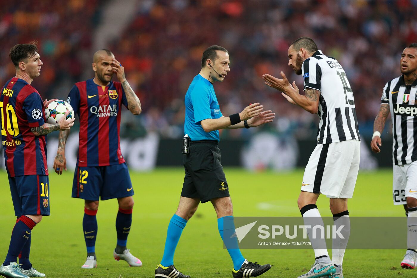 Football. Champions League. Final. Juventus vs. Barcelona