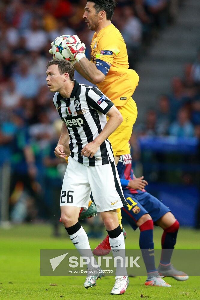 Football. Champions League. Final. Juventus vs. Barcelona