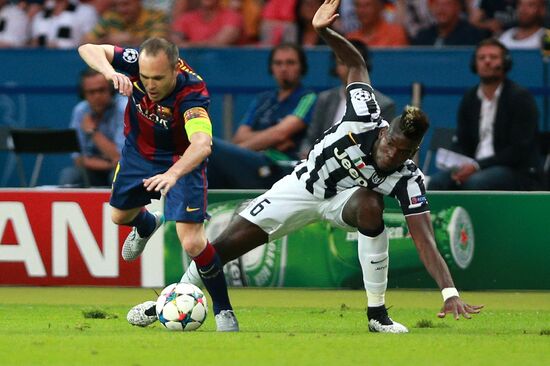 Football. Champions League. Final. Juventus vs. Barcelona