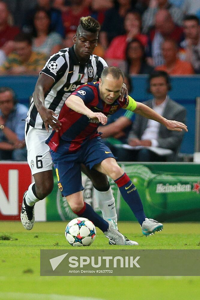Football. Champions League. Final. Juventus vs. Barcelona