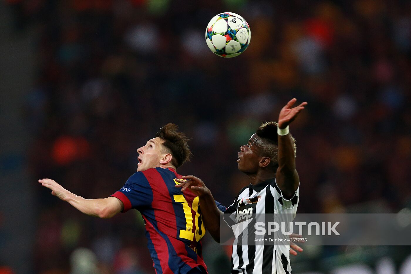 Football. Champions League. Final. Juventus vs. Barcelona