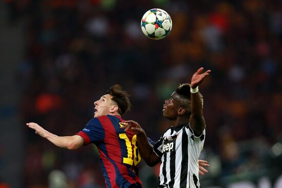 Football. Champions League. Final. Juventus vs. Barcelona