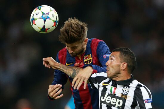 Football. Champions League. Final. Juventus vs. Barcelona