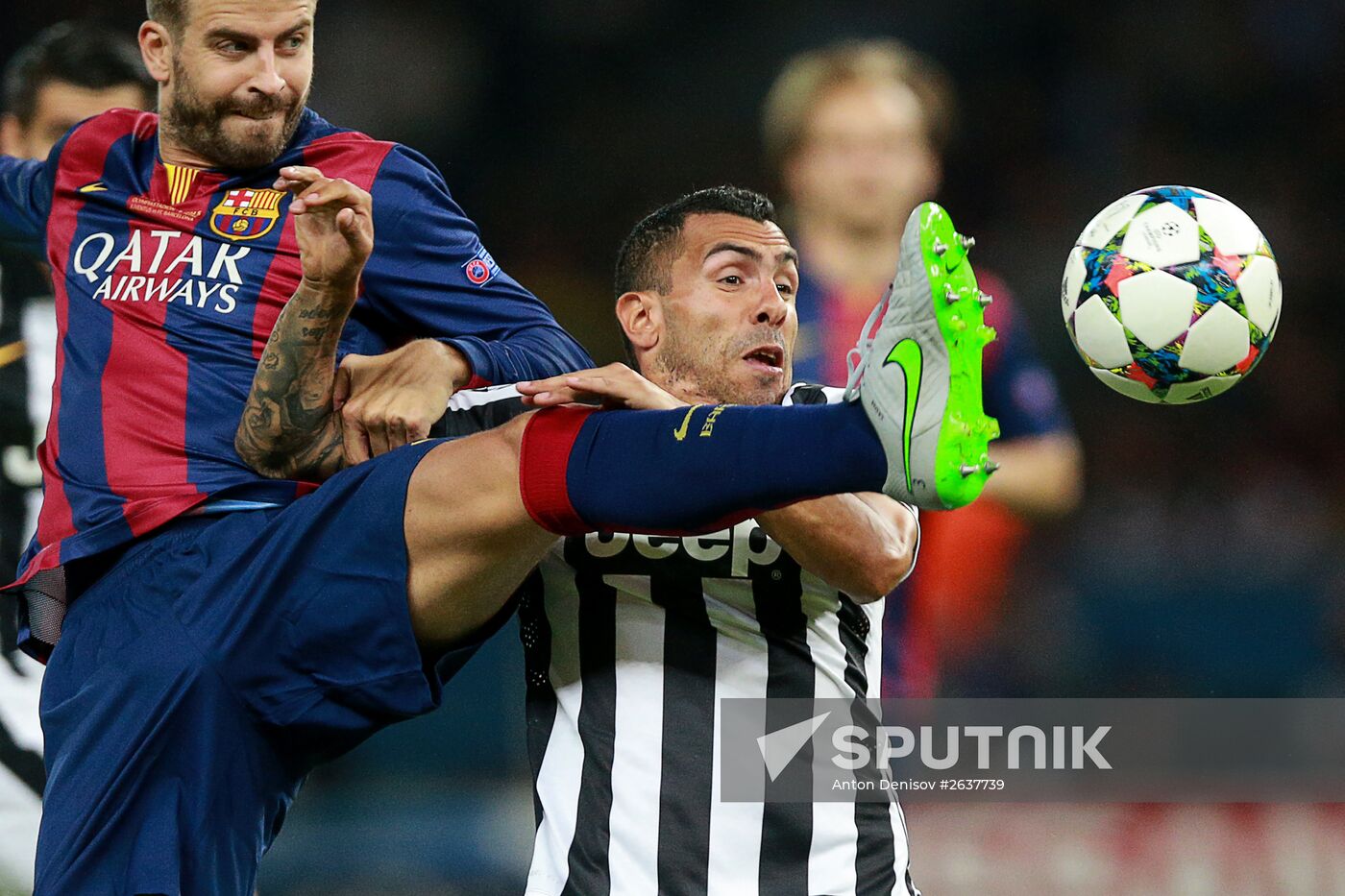 Football. Champions League. Final. Juventus vs. Barcelona