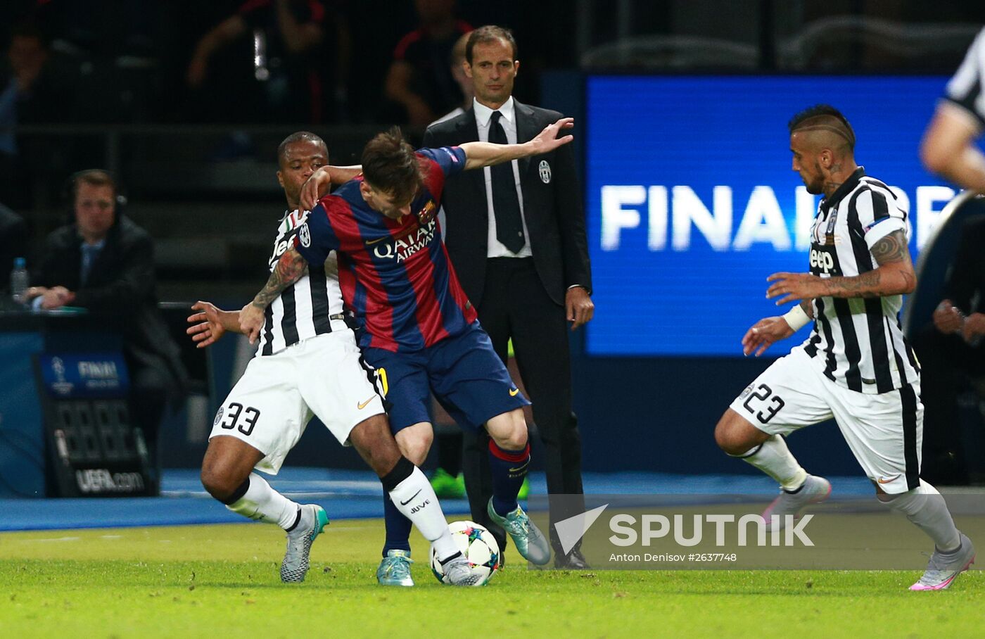 Football. Champions League. Final. Juventus vs. Barcelona