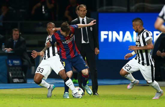 Football. Champions League. Final. Juventus vs. Barcelona