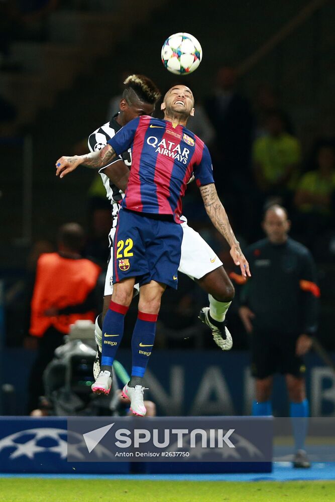 Football. Champions League. Final. Juventus vs. Barcelona