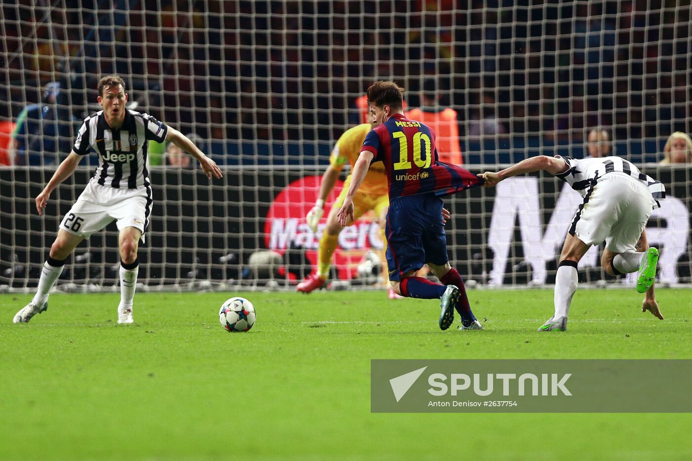 Football. Champions League. Final. Juventus vs. Barcelona